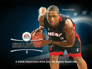 NBA Live 06 (USA) screen shot title